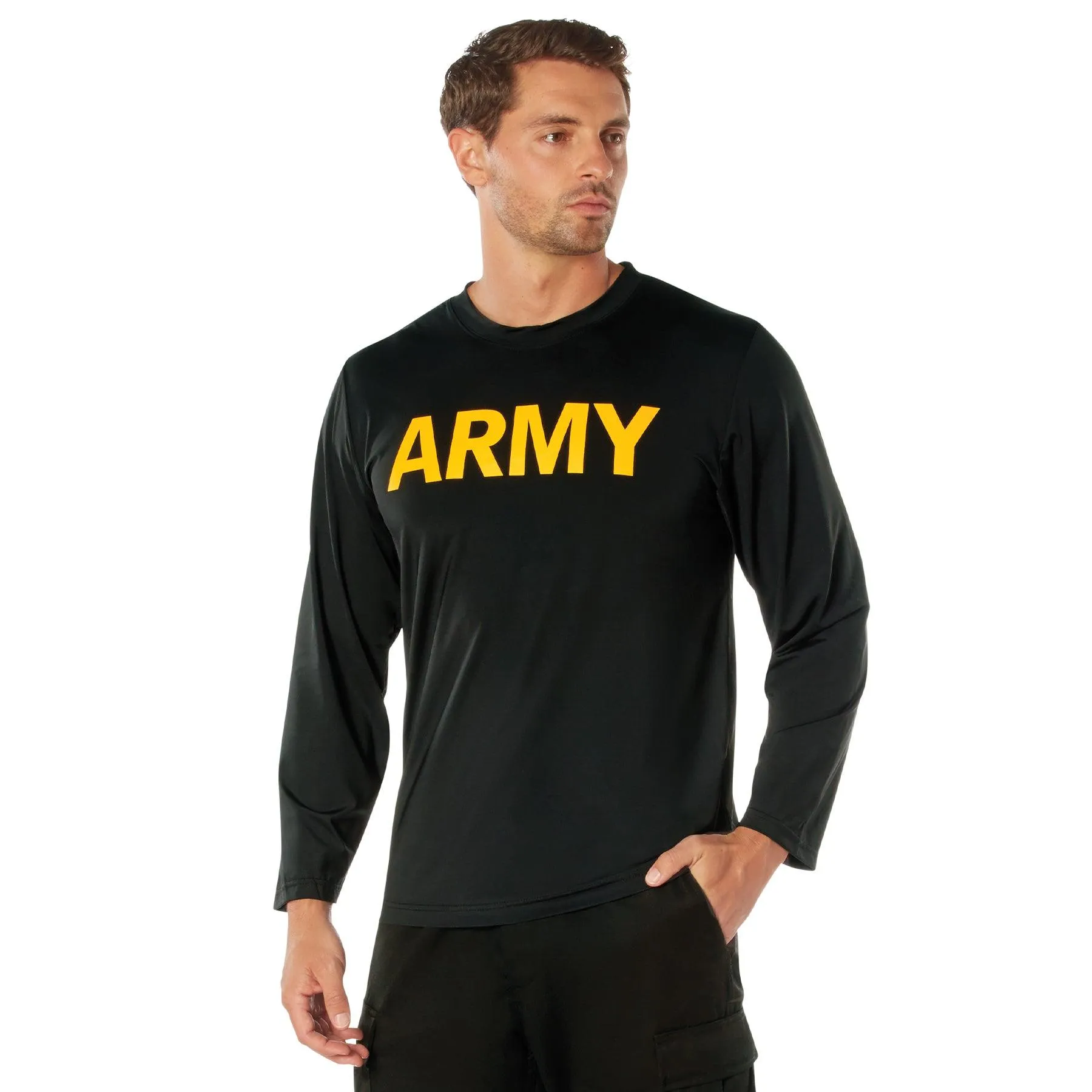 Rothco Long Sleeve Army PT Shirt