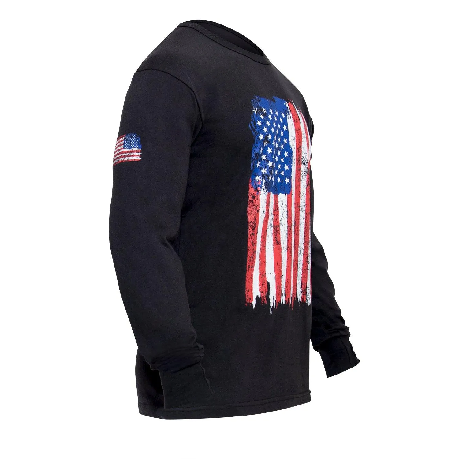 Rothco US Flag Long Sleeve T-Shirt