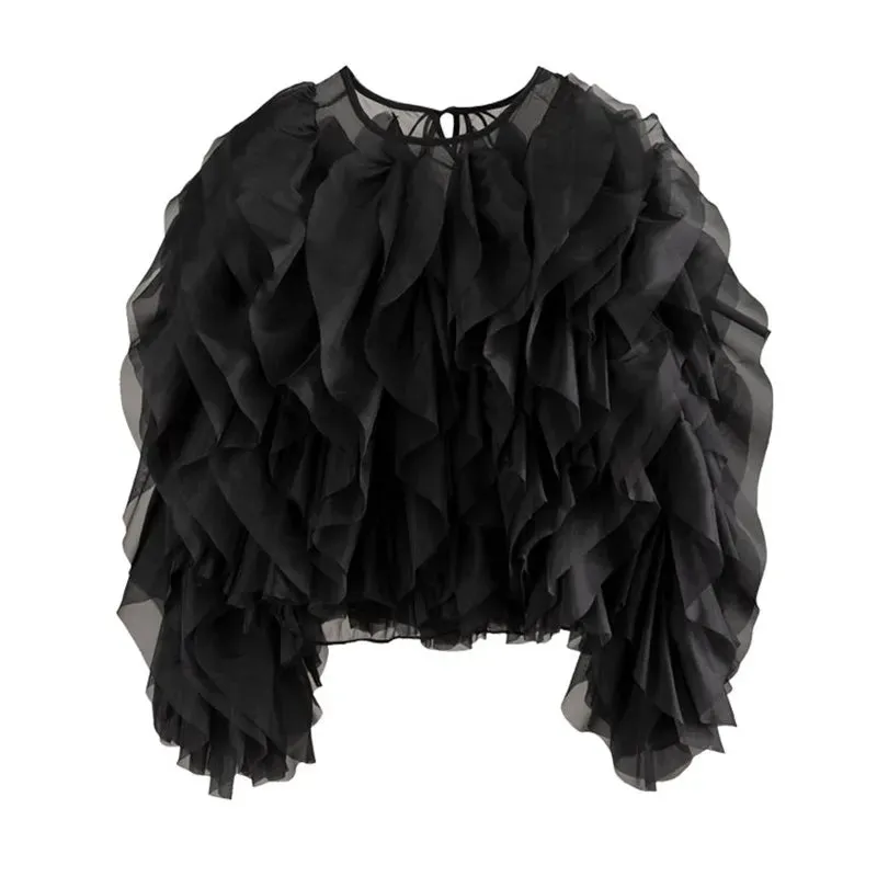 Ruffles Shirt Blouse