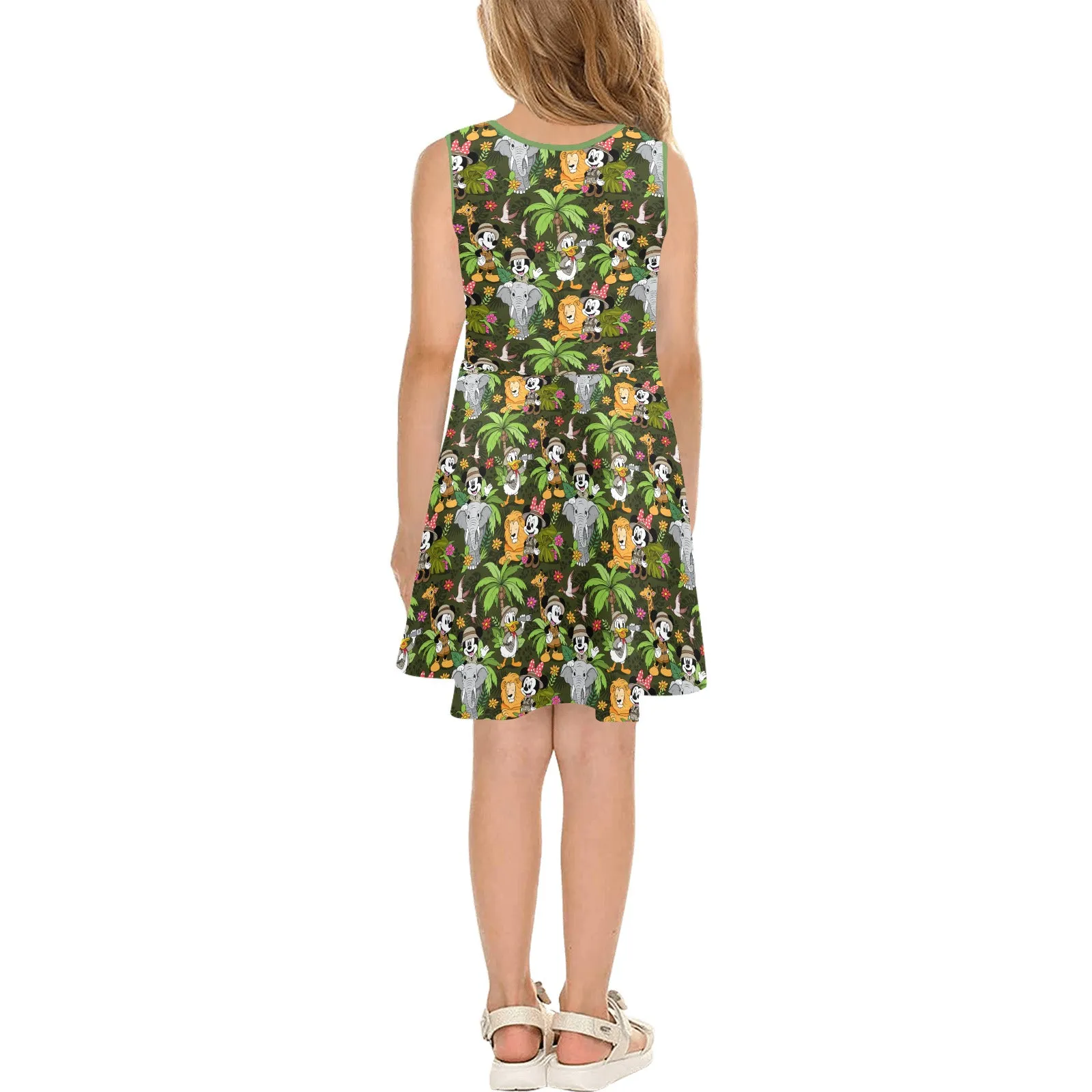 Safari Girls' Sleeveless Sundress