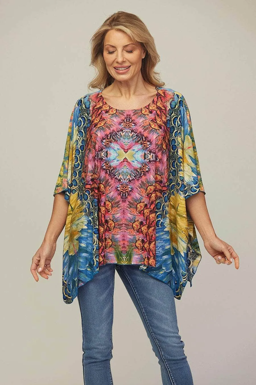 Saloos One Size Vibrant Colours Tunic