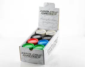 Santa Cruz Shredder Medium 2 Piece Hemp Grinder (24 pc)