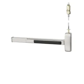 Sargent 12-NB-MD8610J Fire Rated Concealed Vertical Rod Exit Device, 37-42" W Door, Exit Only, Multi-Function, LBR, For 1 3/4" TK Metal Dr, 84"-96" Ht