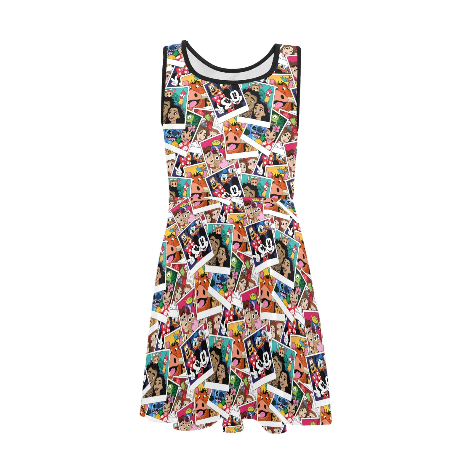 Selfies Girls' Sleeveless Sundress