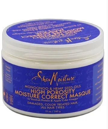 Shea Moisture Mongongo & Hemp Moisture Correct Masque 12oz