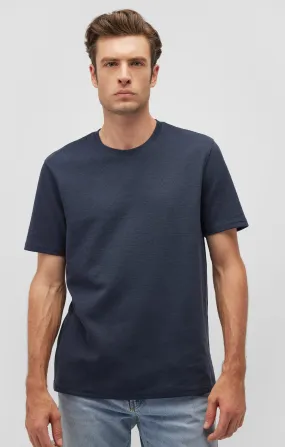 SHORT SLEEVE T-SHIRT IN COLLEGIATE BLUE