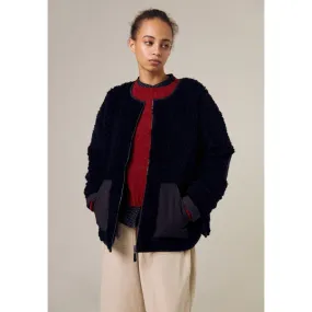 Sideline - Arc reversible coat - Black shearling