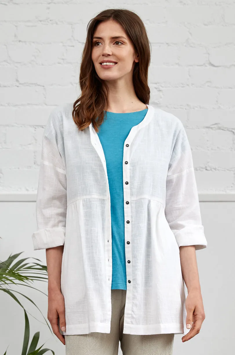 Slub Tunic Shirt