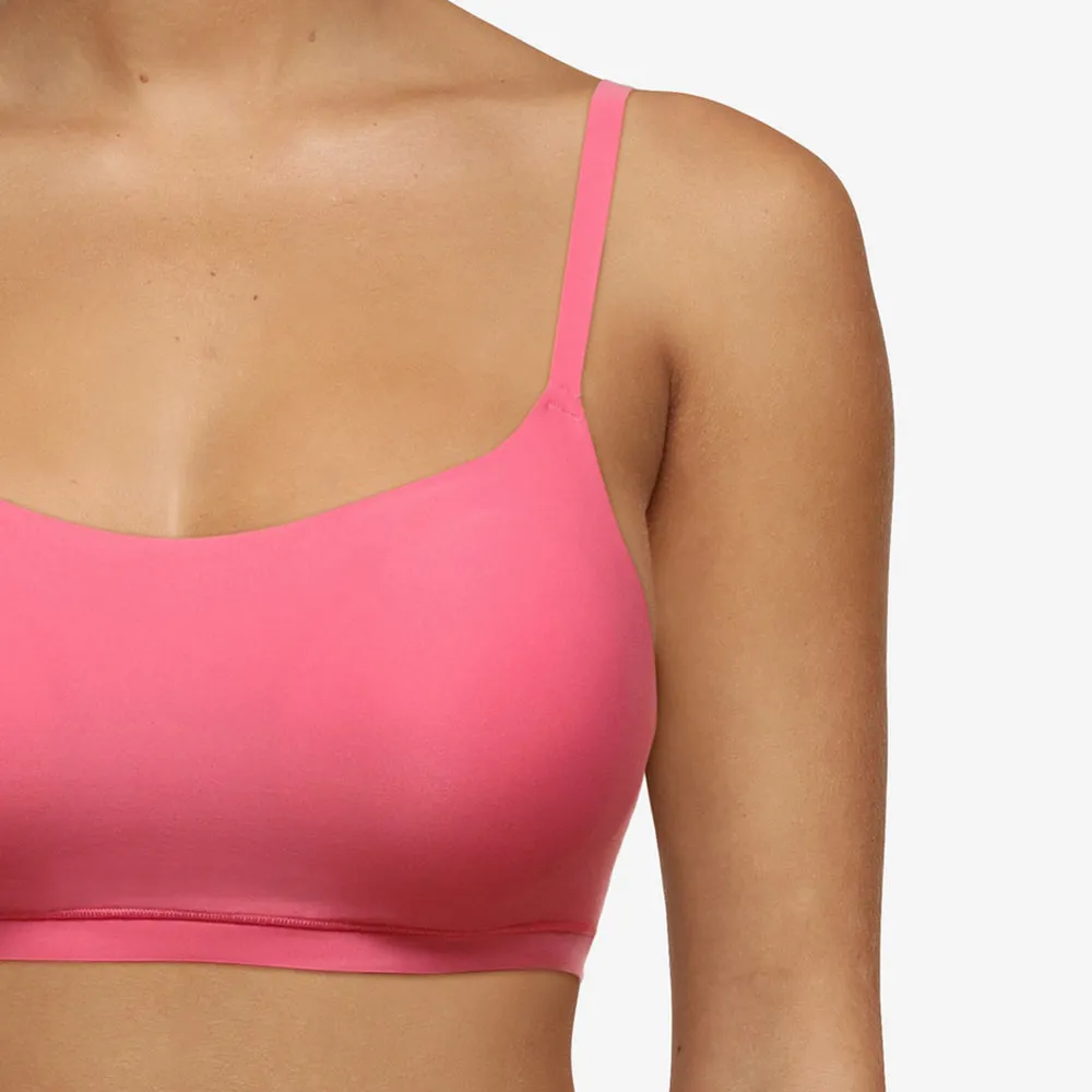 Soft Stretch Love Pink Padded Bralette