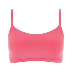 Soft Stretch Love Pink Padded Bralette