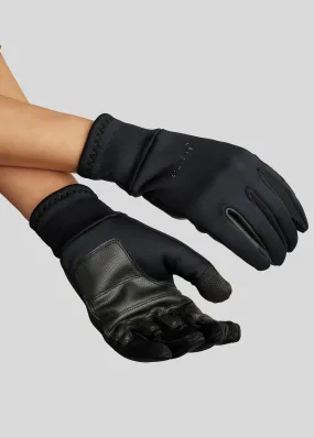 Softshell Brushed Gloves w. Digital Touch Black