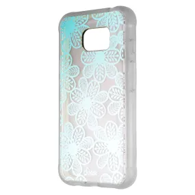 Sonix Clear Coat Hybrid Case for Samsung Galaxy S7 Active - Clear/Blue Flowers