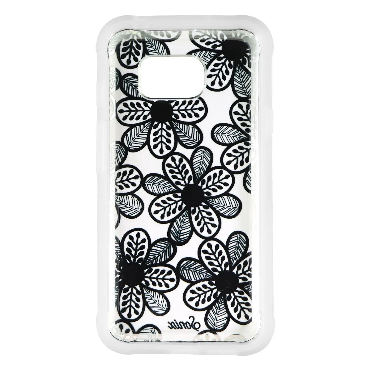 Sonix Clear Coat Hybrid Case for Samsung Galaxy S7 Active - Clear/Blue Flowers