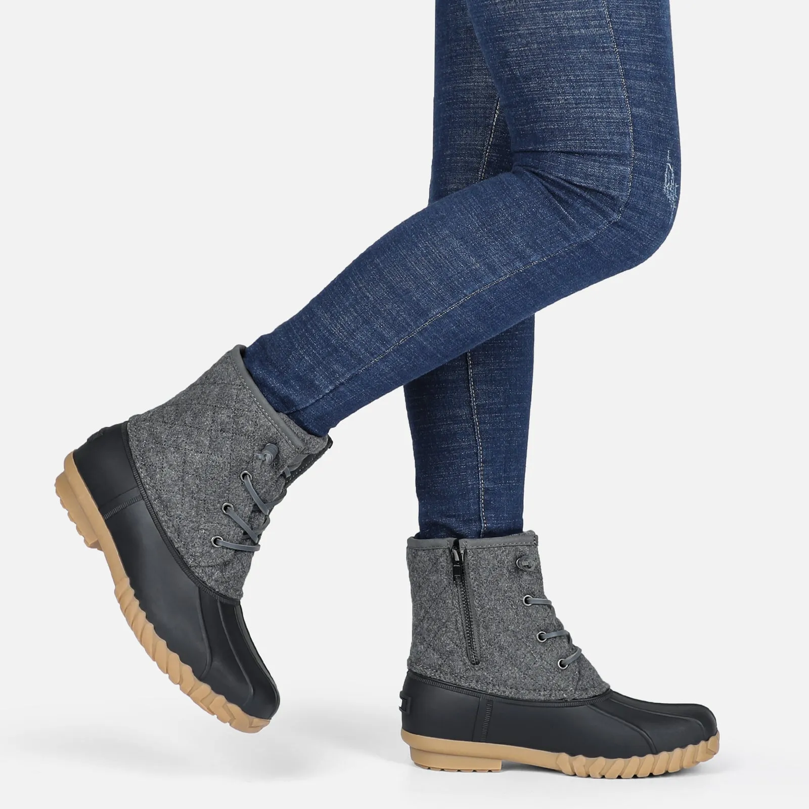 STQ Women's Snow Duck Boots