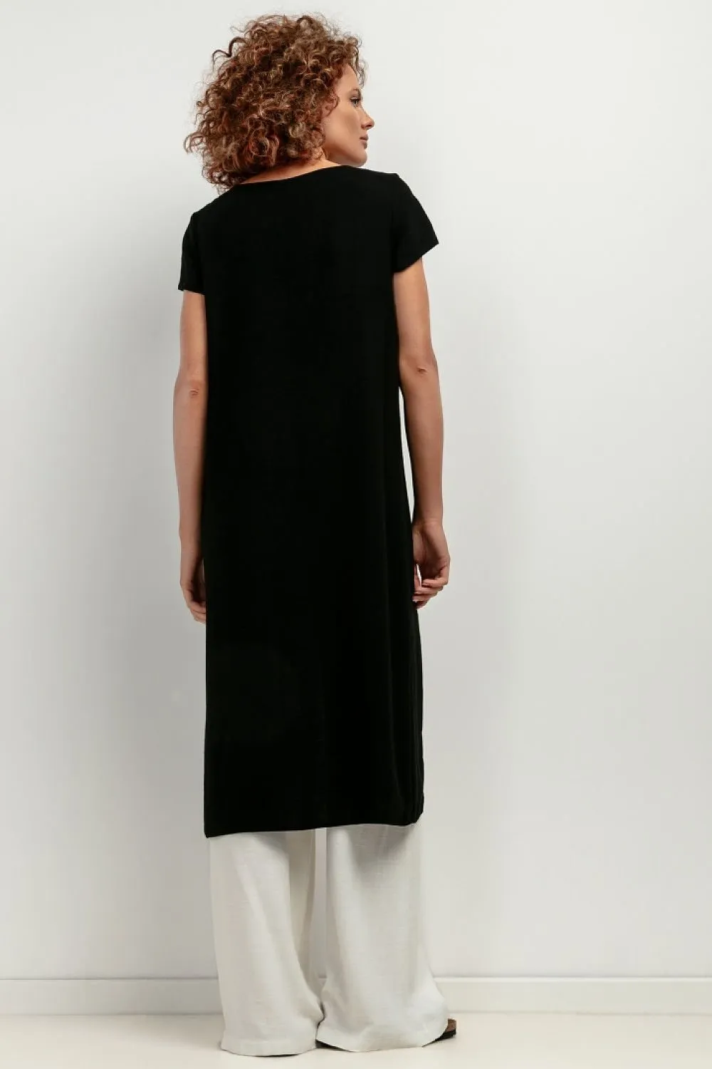 TEEK - Split Long Soid Shift Tunic