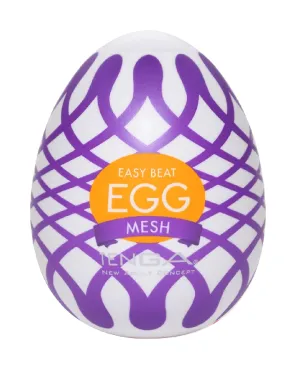 Tenga Egg 'Mesh' Pattern Disposable Penis Masturbation Sleeve