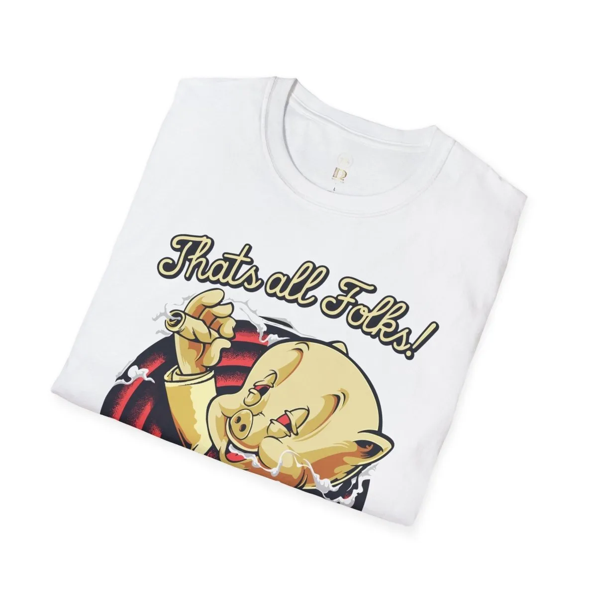 That's All Folks! Retro Parody Tee