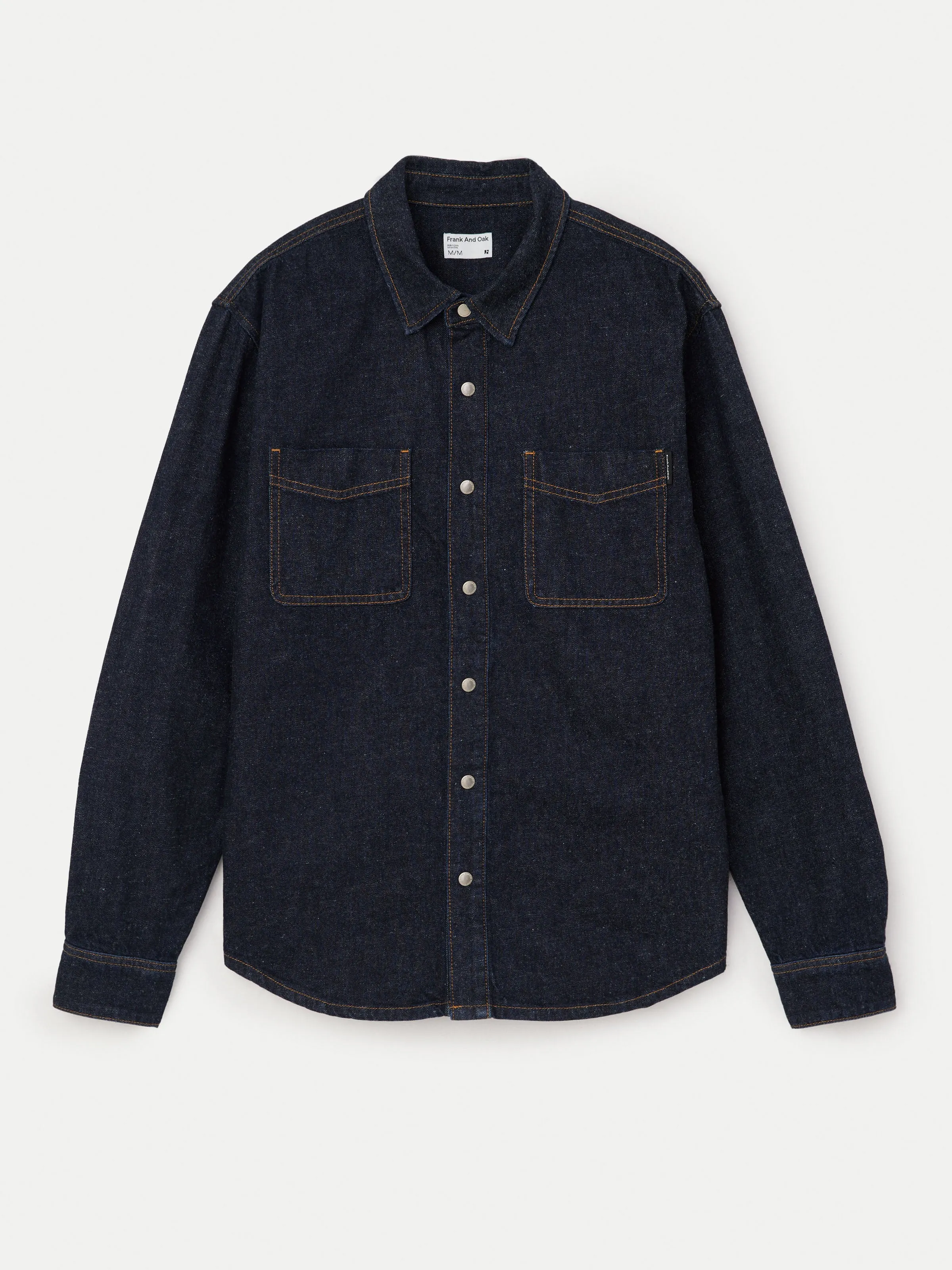 The Kent Denim Shirt in Navy