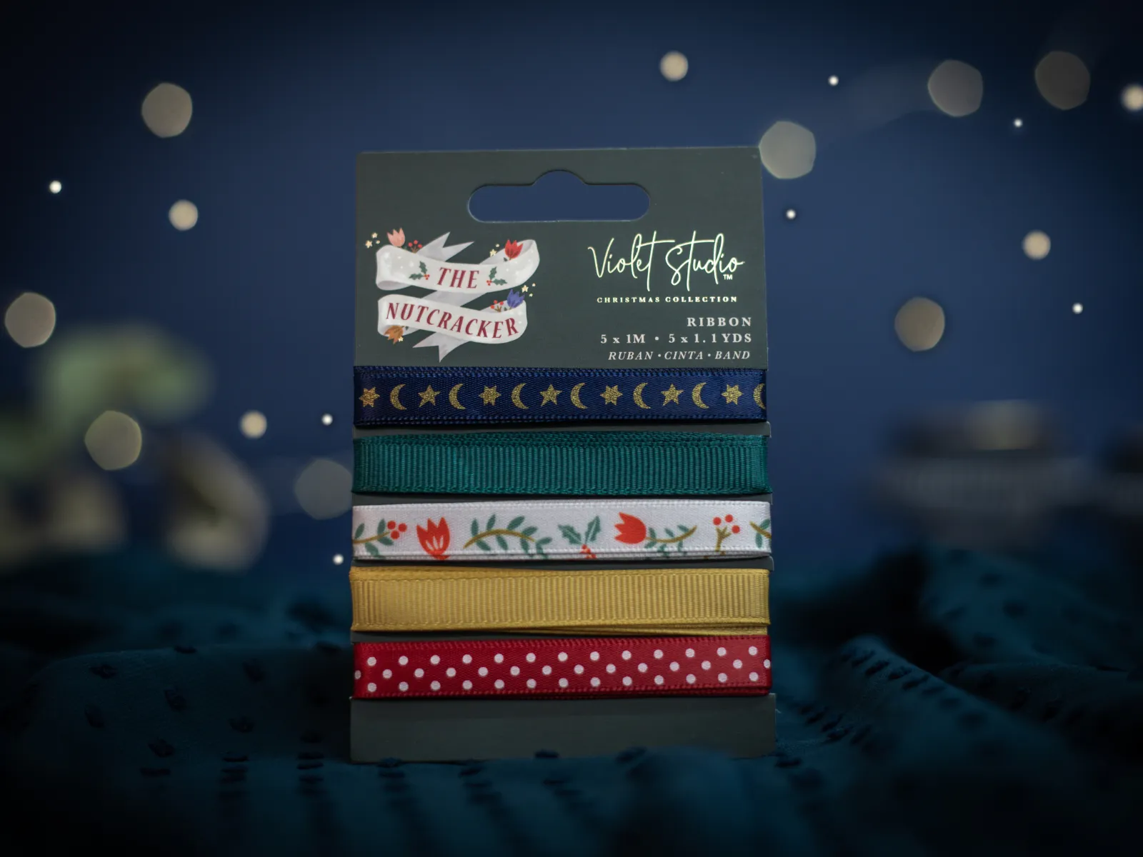 The Nutcracker Christmas Ribbon Pack - Violet Studio