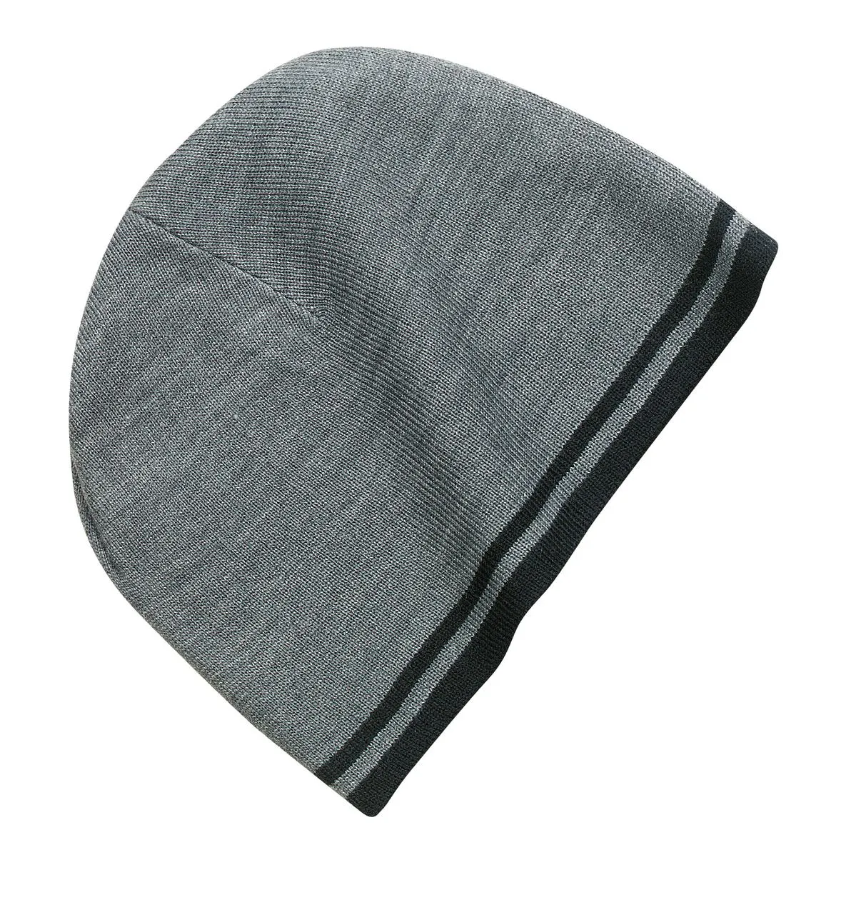 Top Headwear Fine Knit Skull Cap with Stripes