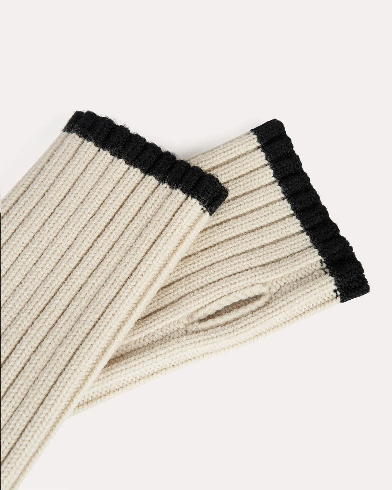 TOTEME FINGERLESS WOOL GLOVES