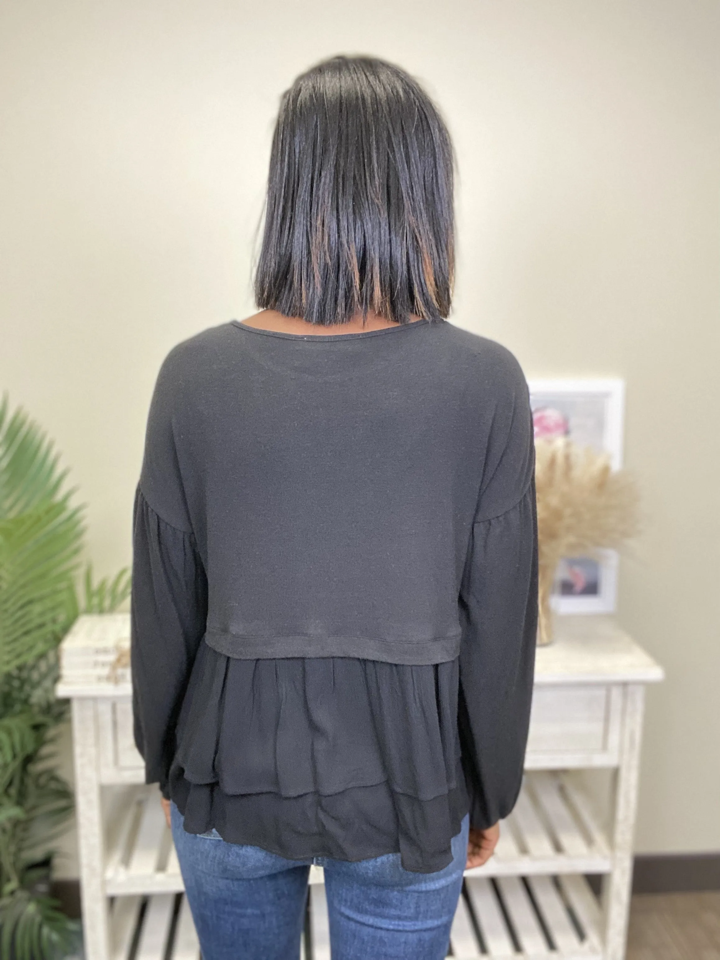 Trimmings Long Sleeve Top