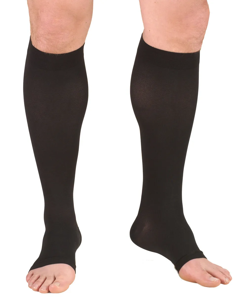 Truform OPEN-TOE Knee High 30-40 mmHg