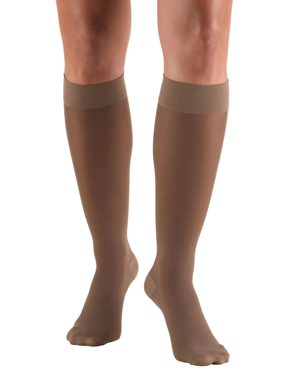 TRUFORM Women's LITES Knee High Support Stockings 15-20 mmHg