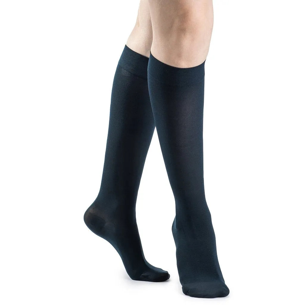 TRUFORM Women's LITES Knee High Support Stockings 15-20 mmHg