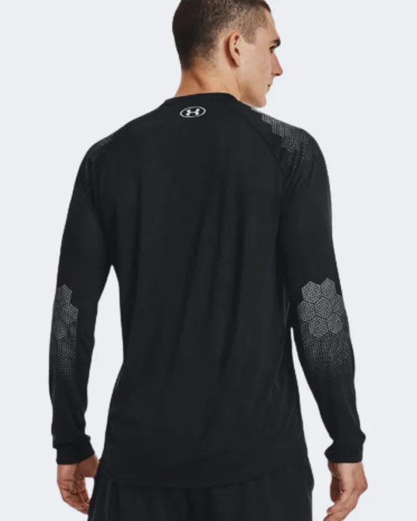 Under Armour Armourprint Long Sleeve Men Training Long Sleeve Black