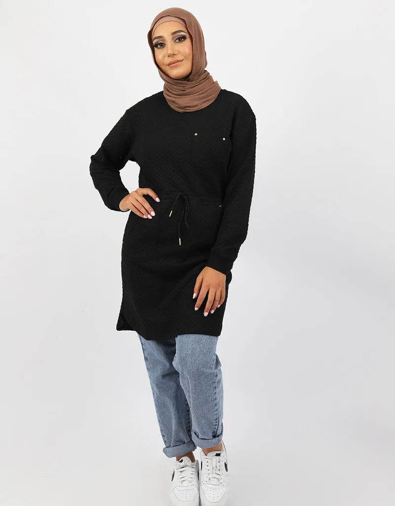 Urban Drawstring Loop Top