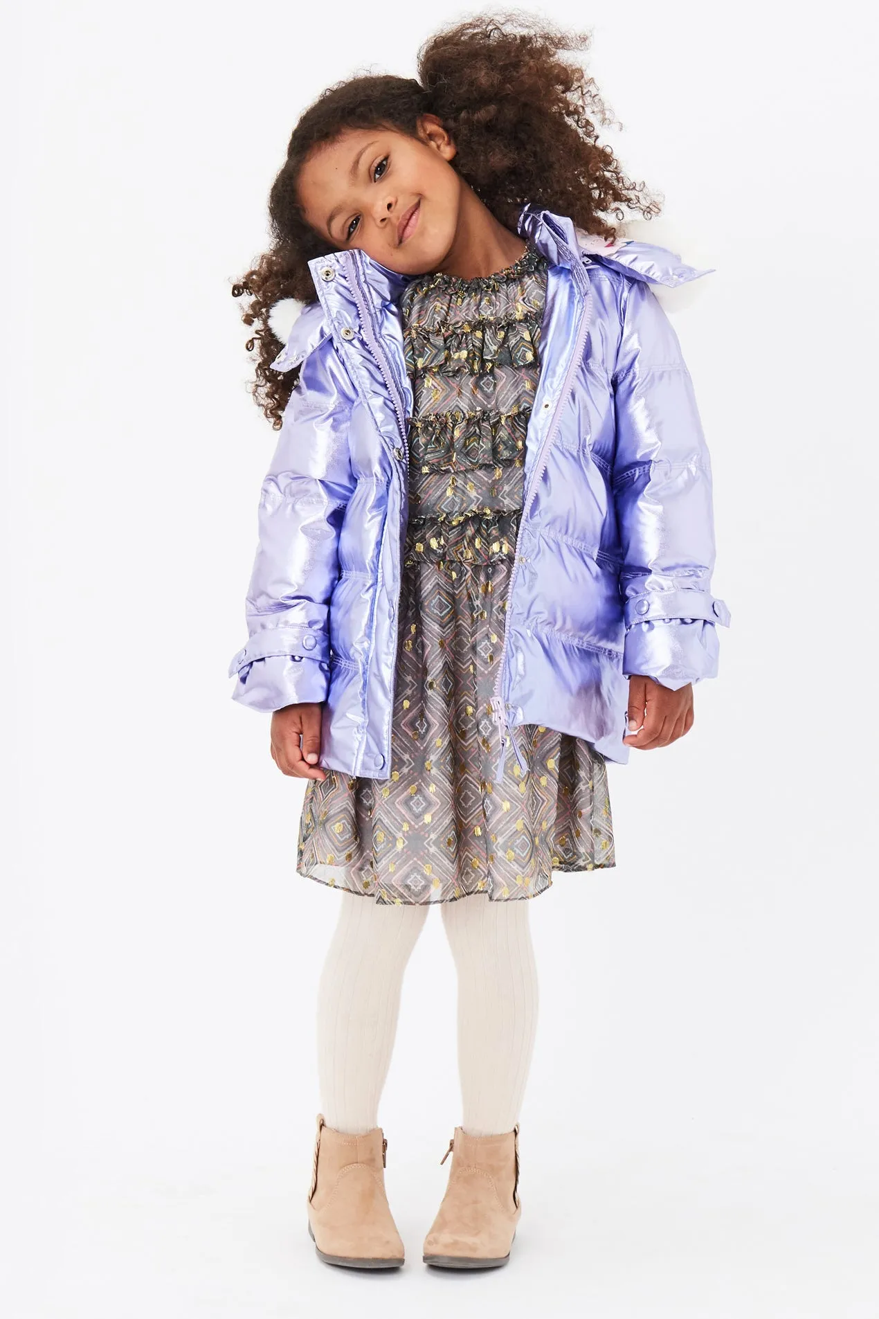 Velveteen Tilda Girls Coat (Size 10-12Y left)