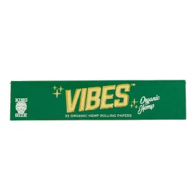 Vibes - King Size Slim - Organic Hemp Papers