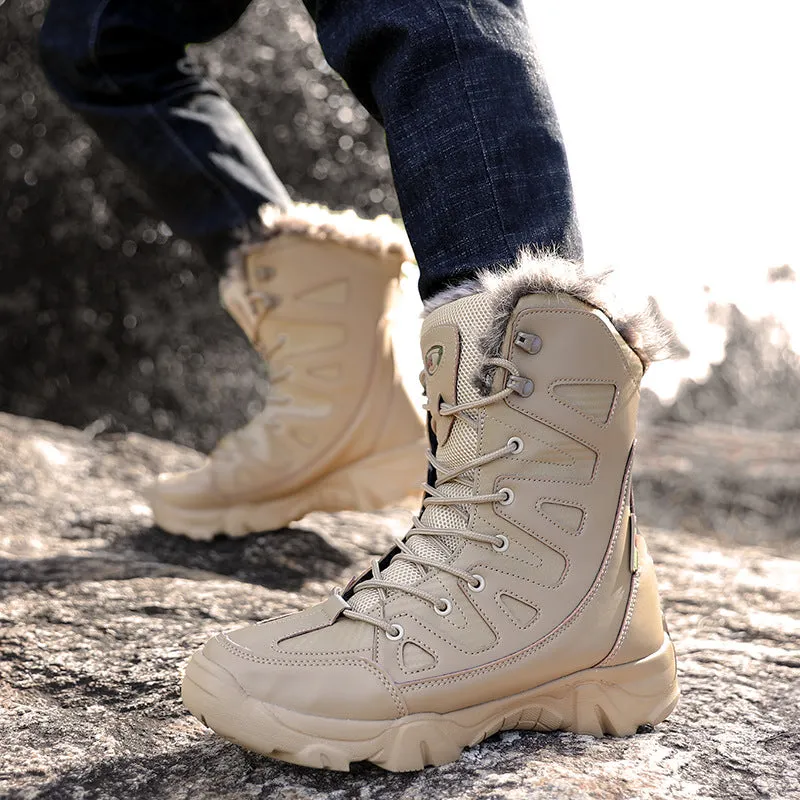 Warm Fleece-lined Winter Snow Boots