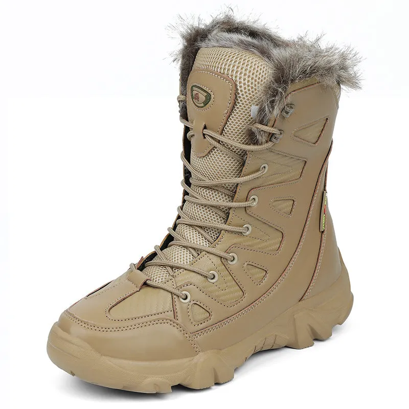 Warm Fleece-lined Winter Snow Boots