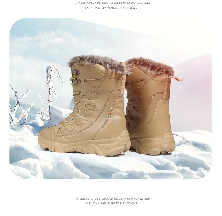 Warm Fleece-lined Winter Snow Boots