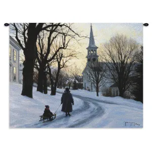 Winter's Eve Wall Tapestry by Robert Duncan©