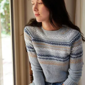 Women's Lightweight Nordic Sweater