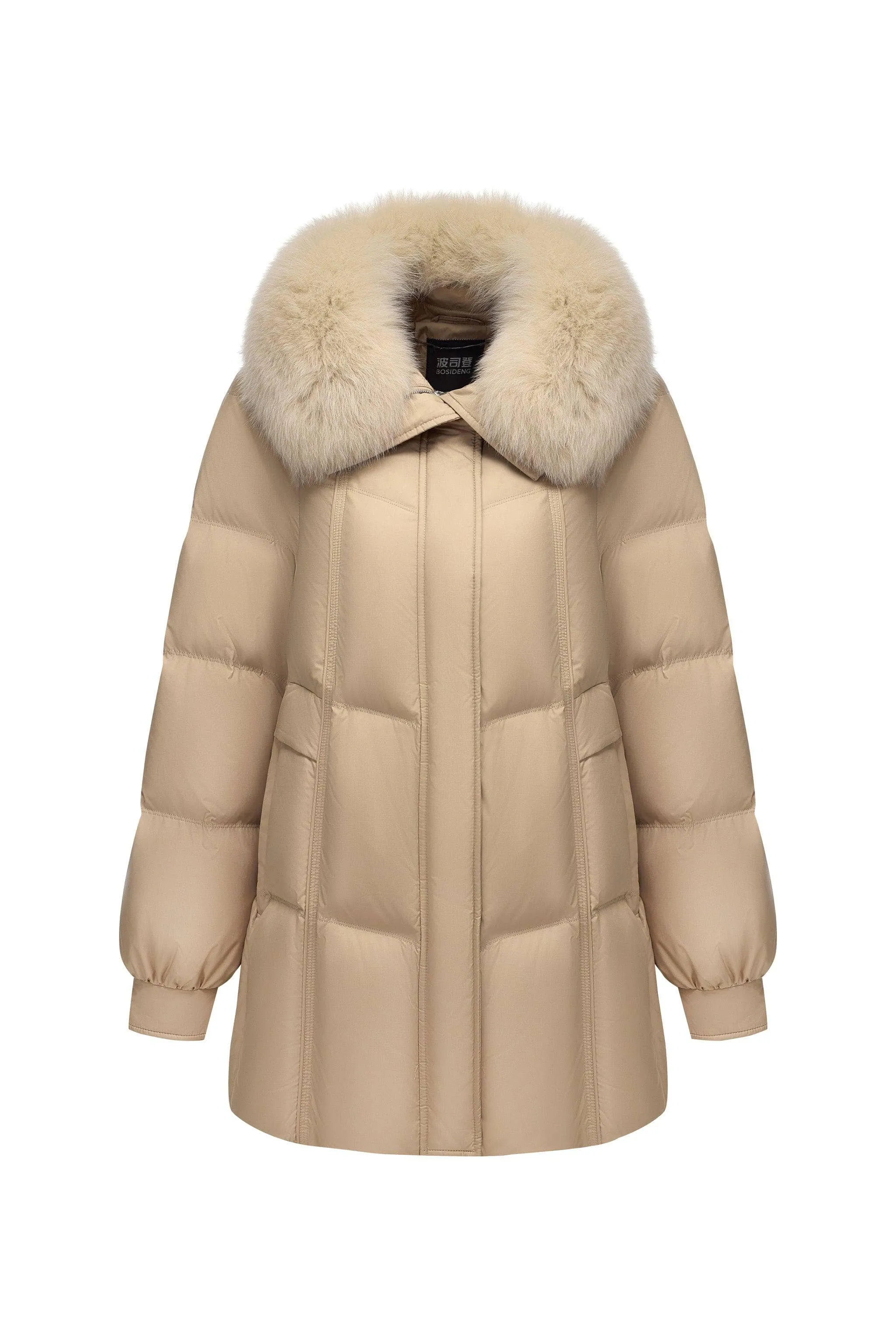 Women's Middle Length Down Coat 5186