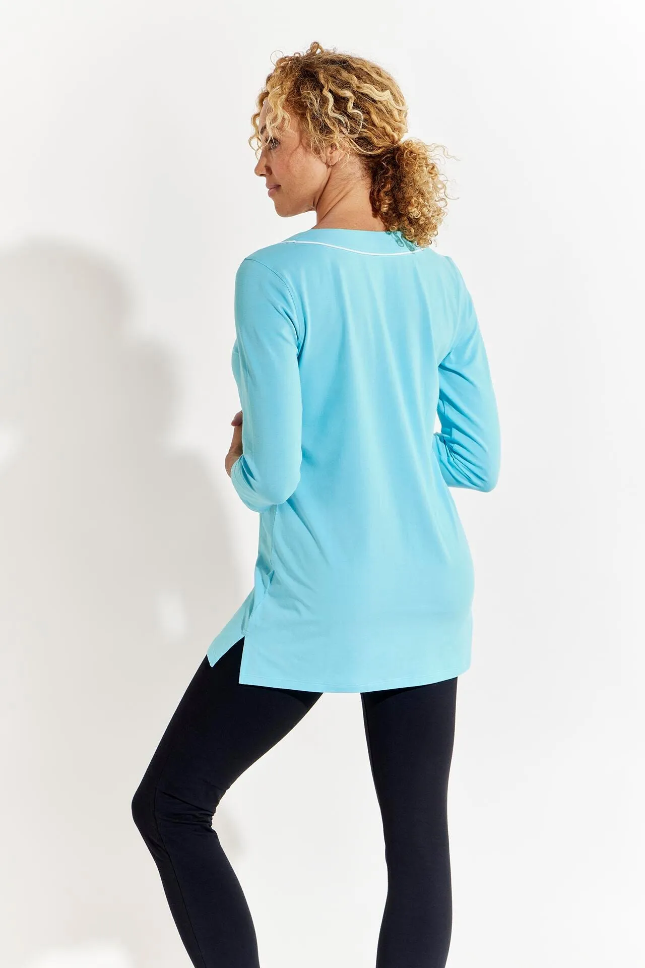 Women's Oceanview Tunic Top  |  Aruba Blue