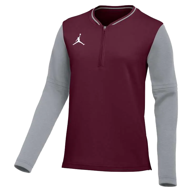 Womnes Jordan Df Half Zip Coaches Top