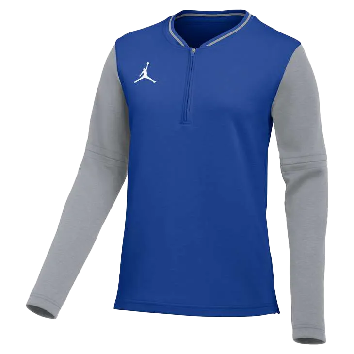 Womnes Jordan Df Half Zip Coaches Top