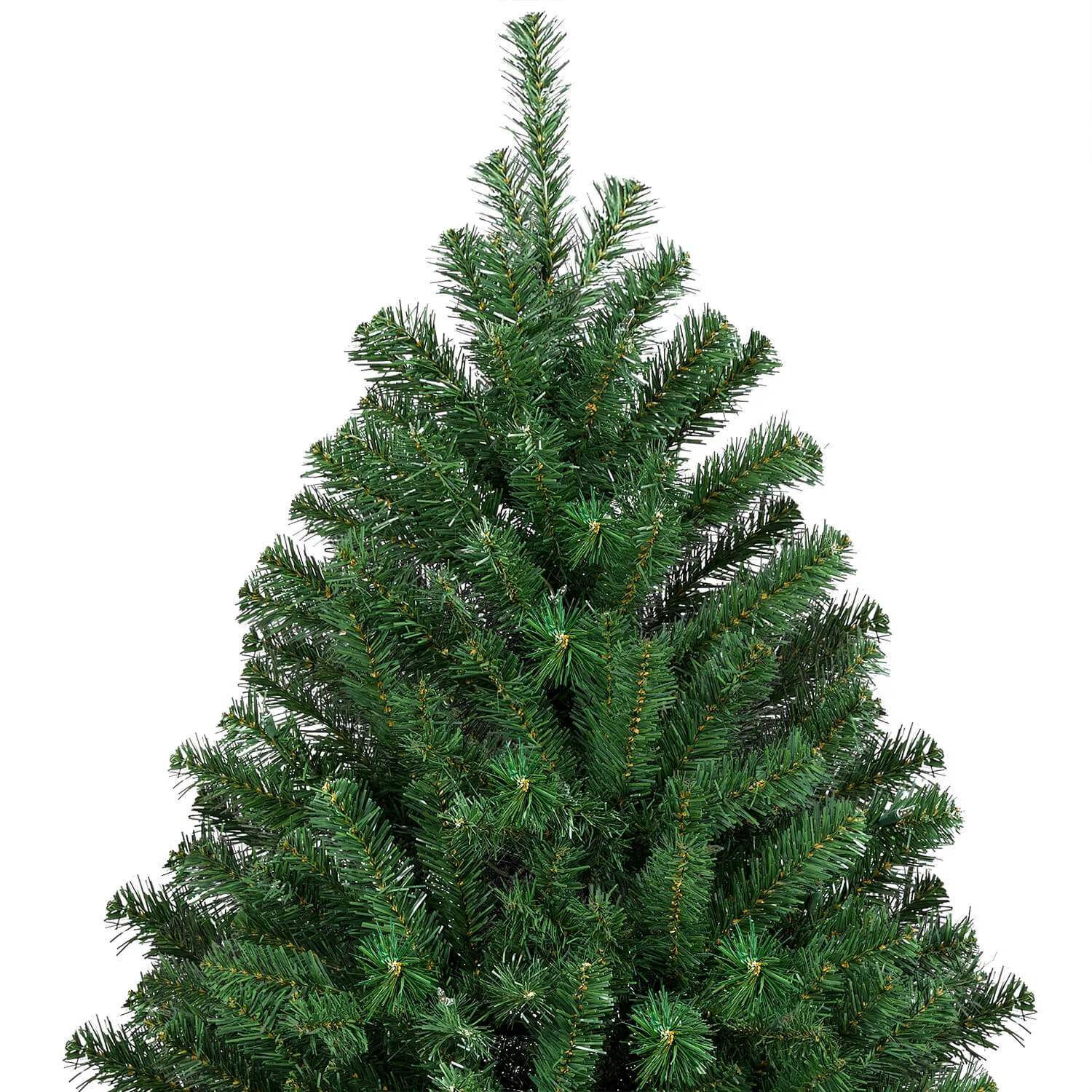 Yaheetech Pre-lit Spruce Artificial Hinged Christmas Pine Tree